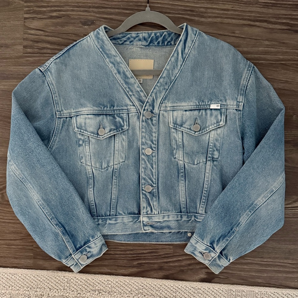 EVEREVE AG Jeans Women’s Cropped Denim Jacket